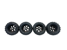 Load image into Gallery viewer, Rare Traxxas Summit Canyon Trail Monster Truck Tires W 17MM Hex Wheels #16874