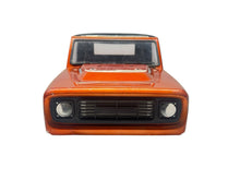 Load image into Gallery viewer, Vanquish Origin Halfcab Orange Painted 1/10 Scale Crawler Body Rc Part #17367