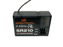 Load image into Gallery viewer, Spektrum SR210 DSMR 2.4Ghz 2 Channel Receiver (Damaged Antenna!) Rc Part #17316