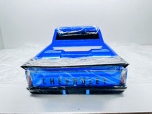 Load image into Gallery viewer, Traxxas Drag Slash Blue C10 Chevrolet Body W Wing Grill Bumper Decals #10044