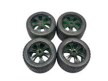 Load image into Gallery viewer, Proline Road Rage 40 Series Tires W Velocity 6 Chrome Wheels (4) (READ!) #15260