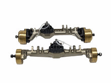 Load image into Gallery viewer, New Rare Vanquish Dark Earth F10 Portal Front & Rear Axles W Upgrades #17444