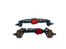 Load image into Gallery viewer, Axial AR45 Front & Rear Portal Axles W Brass Off SCX10 lll Jeep Gladiator #16274