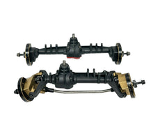 Load image into Gallery viewer, Axial AR45 Front & Rear Portal Axles W Treal & Supershafty Brass Rc Part #16536