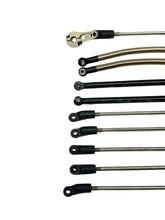 Load image into Gallery viewer, Axial SCX10 ii 2017 Jeep Wrangler Stainless Steel & Alum Link Set Of 10 #16348