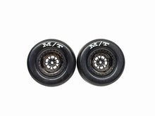 Load image into Gallery viewer, Traxxas 9476X Mickey Thompson ET Rear Tires W Blk Chrome 12MM Hex Wheels #17498