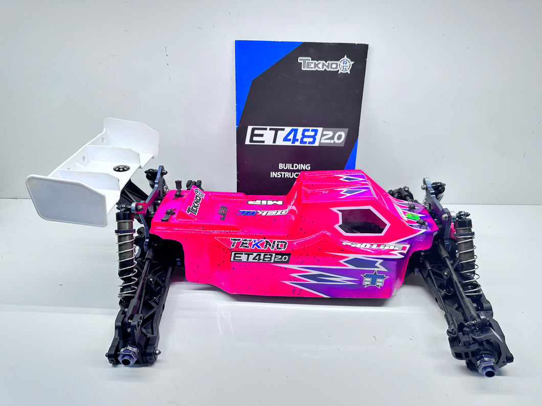 Tekno Et48 2.0 1/8 Scale Electric Truggy Slider/Roller Rc Part #11251