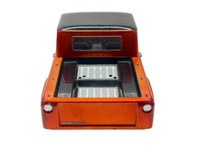 Load image into Gallery viewer, Vanquish Origin Halfcab Orange Painted 1/10 Scale Crawler Body Rc Part #17367
