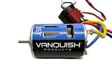 Load image into Gallery viewer, Vanquish VE-1 (2-3S) Esc &amp; VM-1 35T Brushed Motor 1/10 Scale Combo #16987
