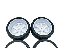 Load image into Gallery viewer, Team Associated Hoonitruck Touring Car Tires &amp; Wheels W 12MM Hex Set Of 4 #12424
