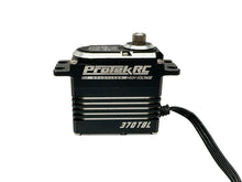 Load image into Gallery viewer, ProTek RC 370TBL "Black Label" Waterproof High Torque Bl Crawler Servo #17364
