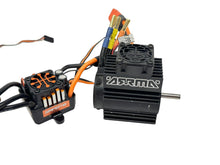 Load image into Gallery viewer, Spektrum Firma 100A Brushless Smart 3s Esc W 3900Kv Motor &amp; Fan/Heatsink #14702
