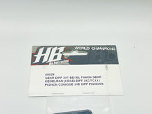 Load image into Gallery viewer, Hot Bodies Gear Diff 39T Bevel Pinion Gear - HBS68829 Rc Part #9025
