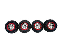 Load image into Gallery viewer, Rare Traxxas Summit Canyon Trail Monster Truck Tires W 17MM Hex Wheels #16874
