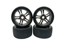 Load image into Gallery viewer, Traxxas XO-1 Supercar Belted Slick Tires W 17MM Hex Black Chrome Wheels #17269
