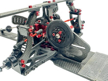 Load image into Gallery viewer, Team GFRP 2023 Apollo 1/10 Scale Carbon Drag Car Slider/Roller #15879
