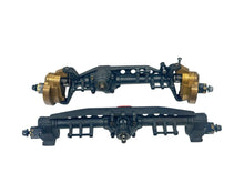 Load image into Gallery viewer, Axial AR45 Front &amp; Rear Portal Axles W Brass Off SCX10 lll Jeep Gladiator #16274
