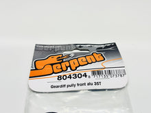 Load image into Gallery viewer, Serpent 804304 Geardiff Pully Front Aluminum 35T Rare Rc Part #8829
