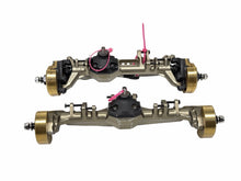 Load image into Gallery viewer, Rare Vanquish Dark Earth F10 Portal Front &amp; Rear Axles W Upgrades #17462

