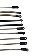 Load image into Gallery viewer, Axial SCX10 ii 2017 Jeep Wrangler Stainless Steel &amp; Alum Link Set Of 10 #16348
