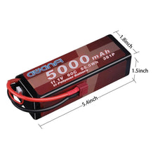 Load image into Gallery viewer, Awanfi 5000Mah 60C 11.1V 3S Hardcase Lipo (Pair)
