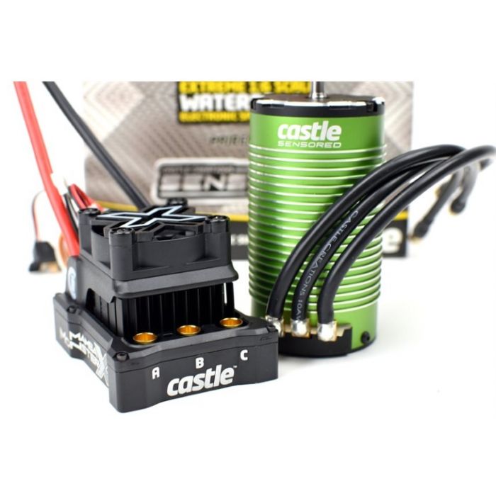 Castle Creations MAMBA MONSTER X 8S 33.6V ESC W 1717 1260KV SENSORED MOTOR COMBO